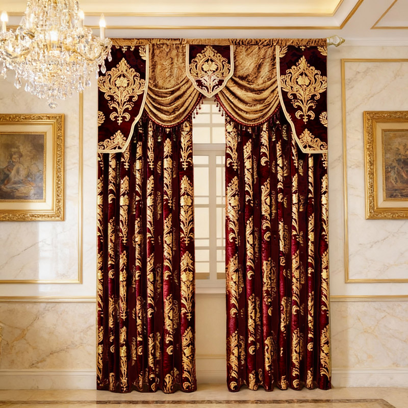 Office Furniture Hong Kong - Mid century Curtains Youth Bedroom Burgundy