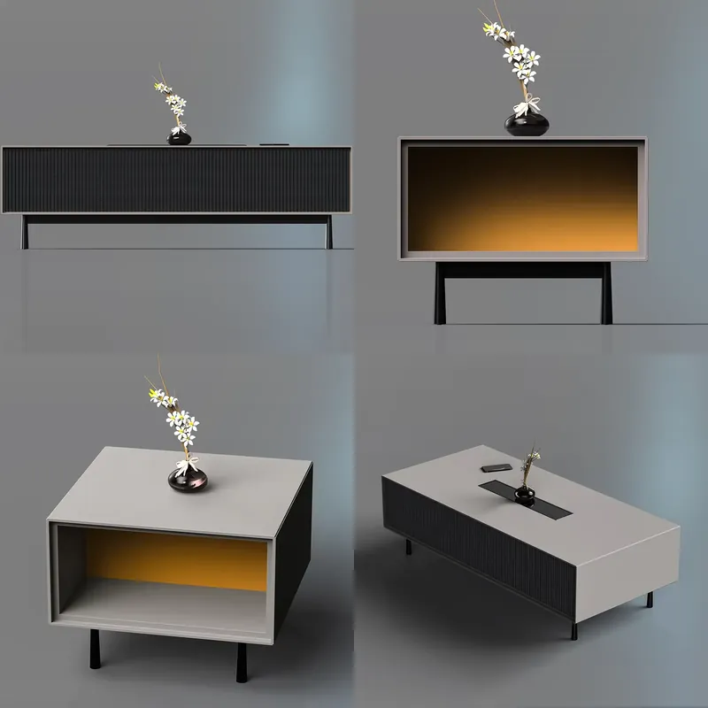 Office Furniture Logo - Xiaoyan Series Office Coffee Table XYAN-73