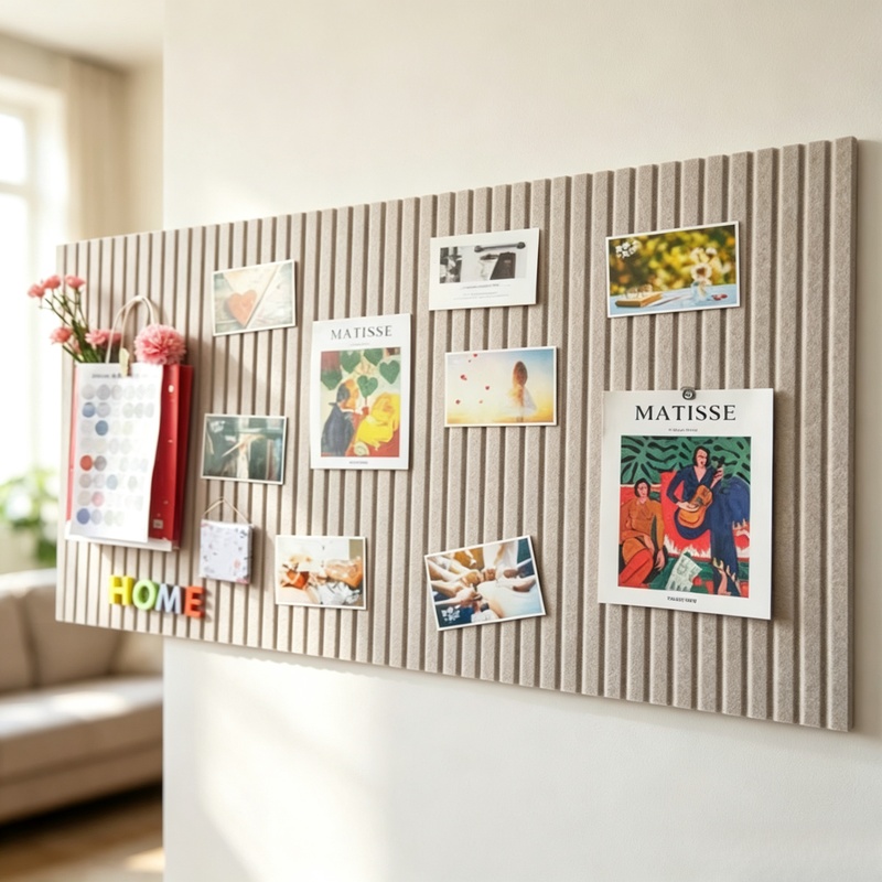 Office Furniture Online - Large Bohemian Felt Wall Tiles Round
