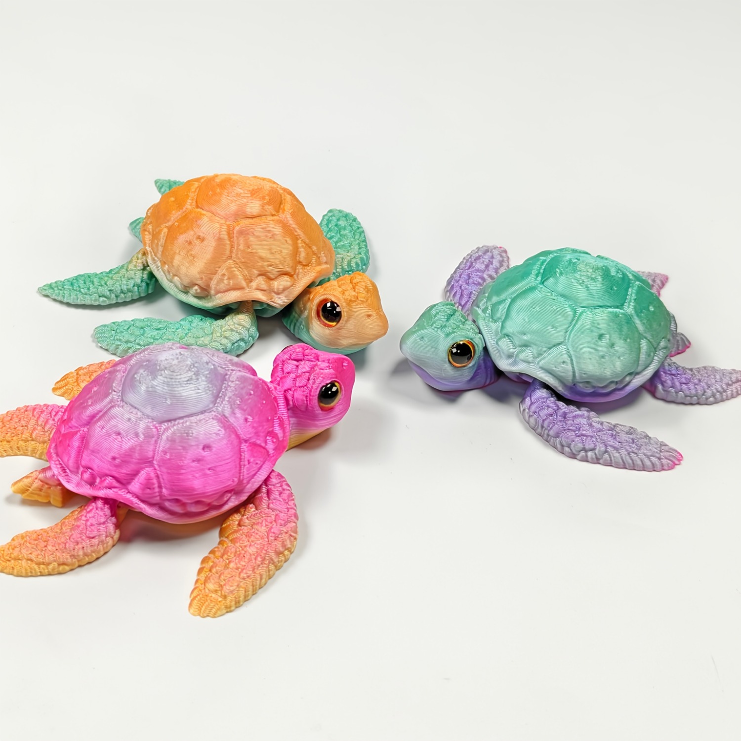 Office Furniture Online - 3D Printed Colorful Sea Turtle Model