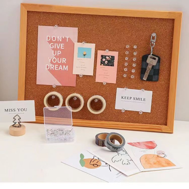 50/100Pcs Push Pins Transparen - Office Furniture Online 评论和价格