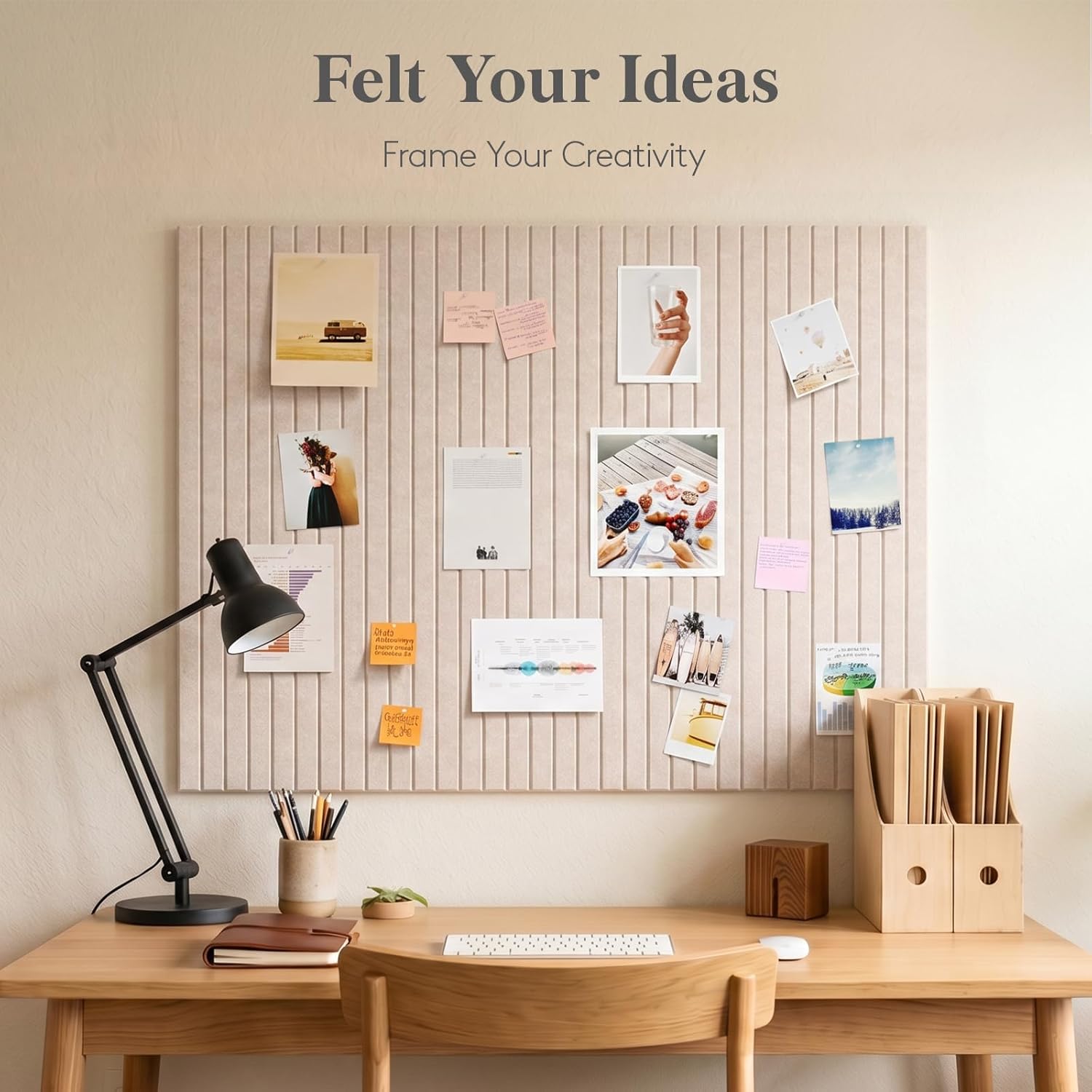 6 PCS Felt Wall Tiles, Cork Bu - Office Furniture Online 评论和价格