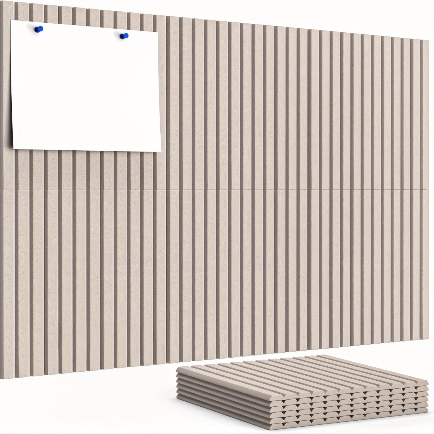 6 PCS Felt Wall Tiles, Cork Bu - Office Furniture Online 评论和价格