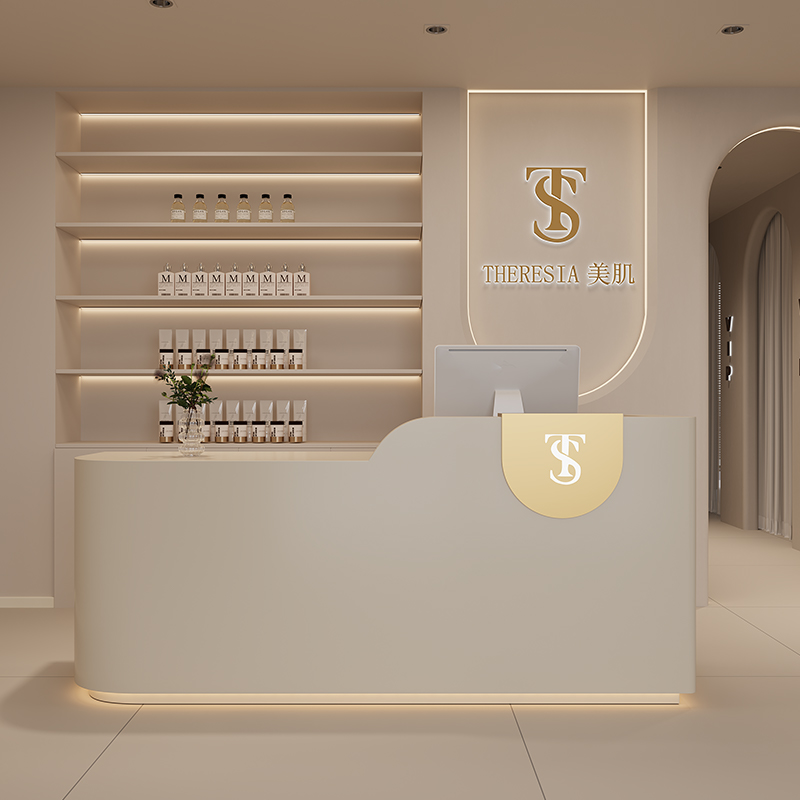 Large Counter Logo Reception D - Office Furniture Logo 评论和价格