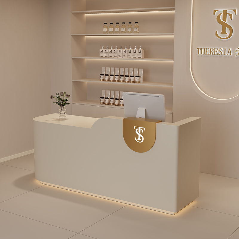 Large Counter Logo Reception D - Office Furniture Logo 评论和价格