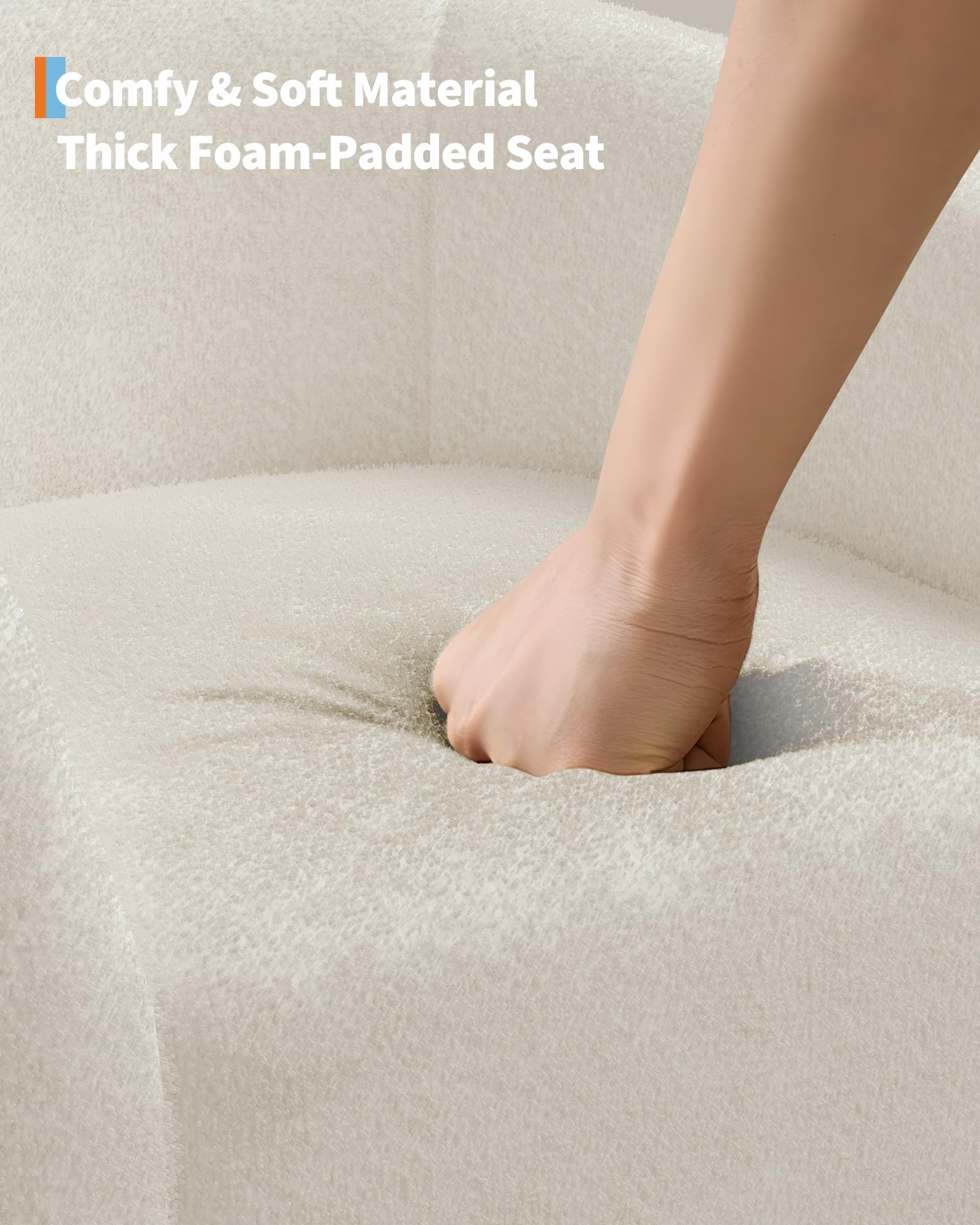 Accent Chair Boucle Barrel Cha - Office Furniture Hong Kong 评论和价格