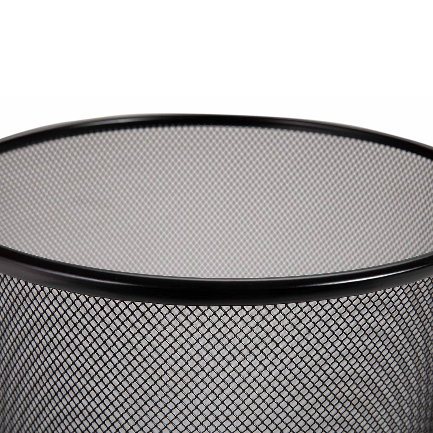 2-Pack Steel Mesh Round Trashc - Paper Basket Mesh 评论和价格