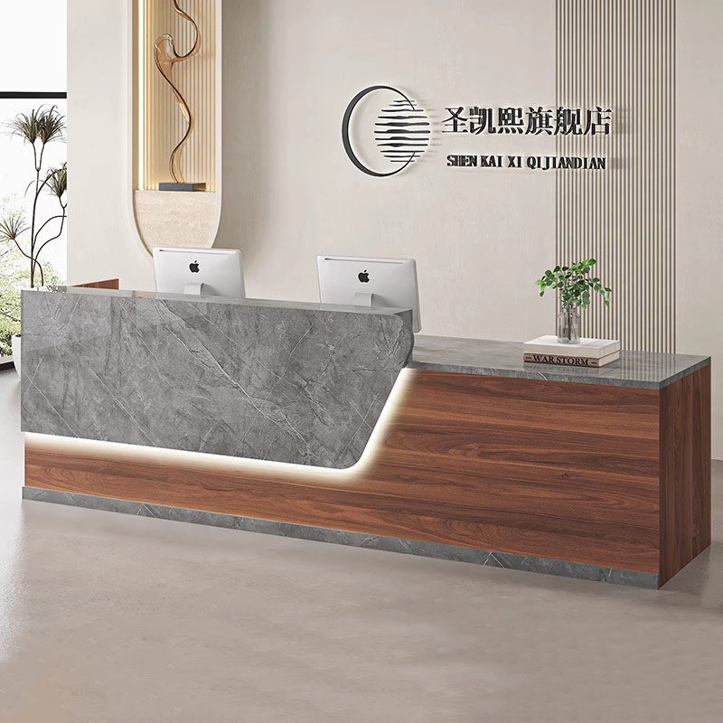 Beauty Home Reception Desk Lux - Office Furniture Logo 评论和价格