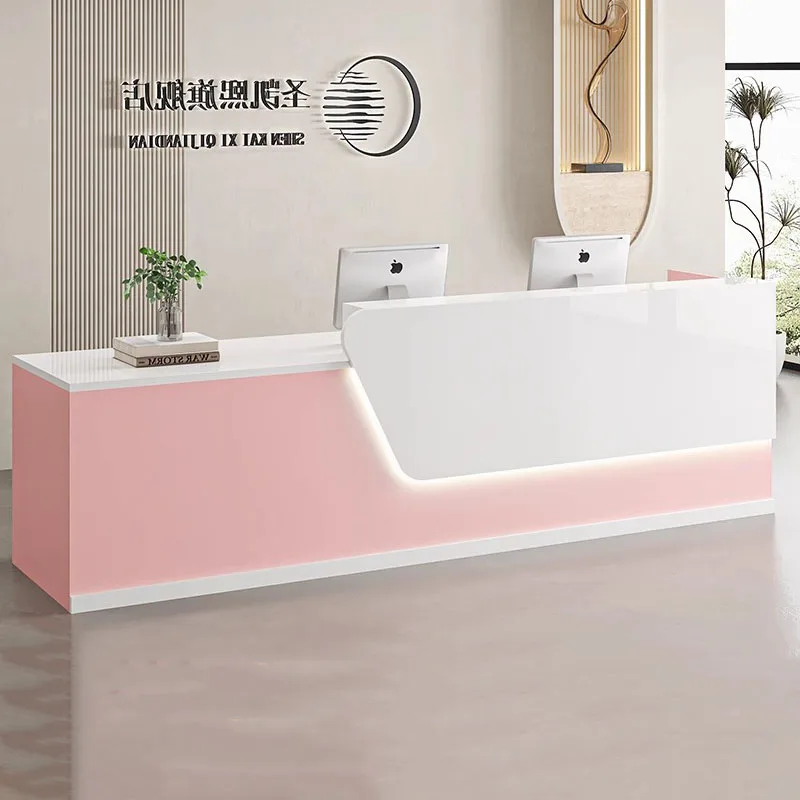 Beauty Home Reception Desk Lux - Office Furniture Logo 评论和价格