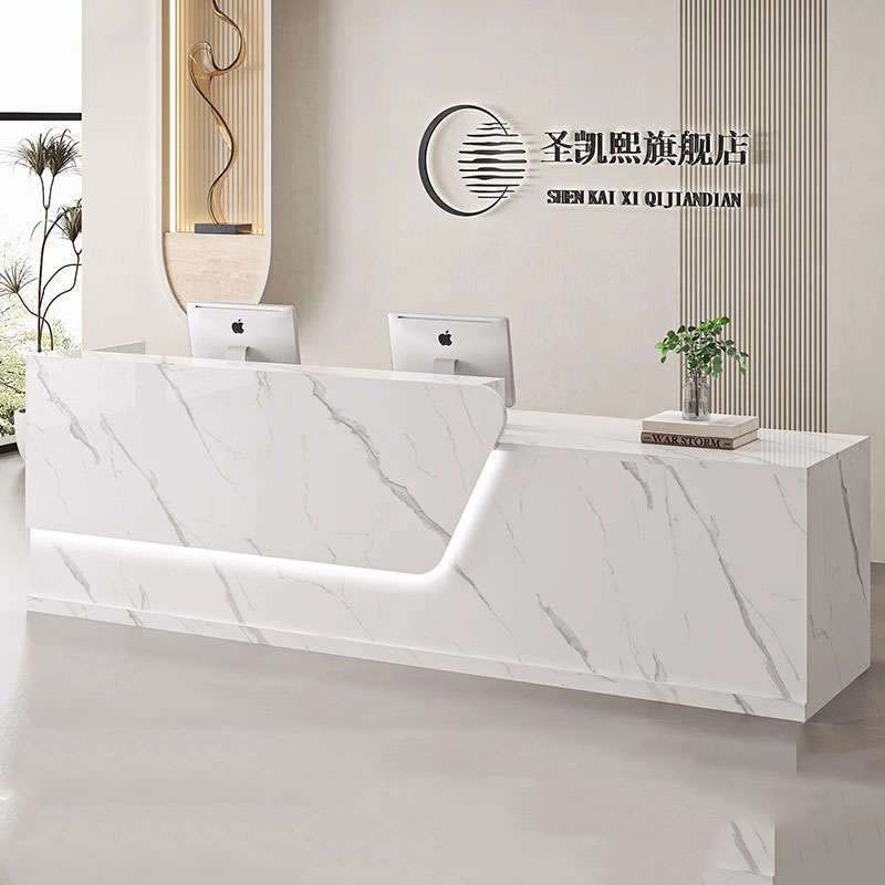 Beauty Home Reception Desk Lux - Office Furniture Logo 评论和价格
