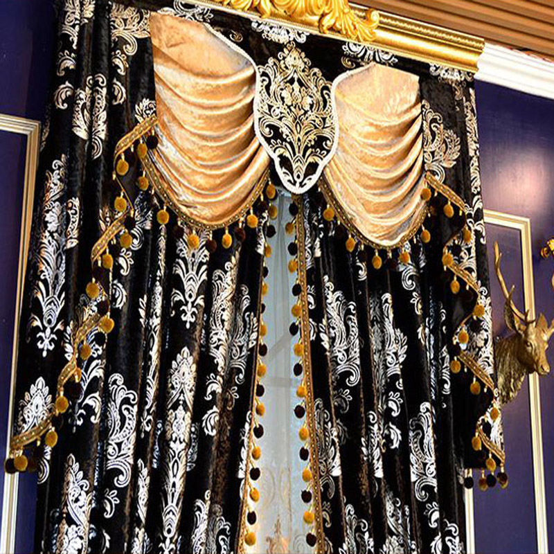 Luxury Black Curtain Canopy Si - Office Furniture Hong Kong 评论和价格