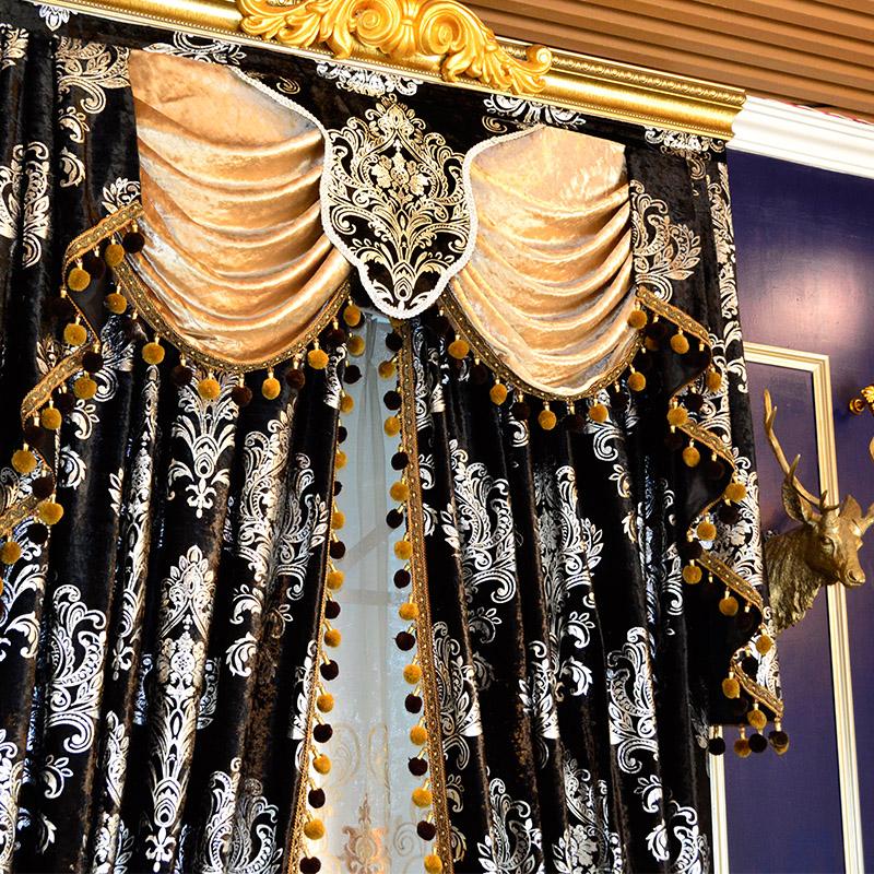 Luxury Black Curtain Canopy Si - Office Furniture Hong Kong 评论和价格