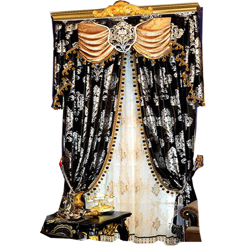 Luxury Black Curtain Canopy Si - Office Furniture Hong Kong 评论和价格