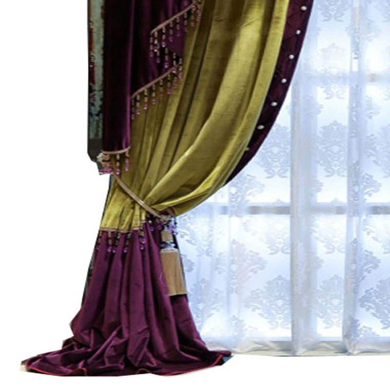 Patchwork Curtains White Beads - Office Furniture Hong Kong 评论和价格