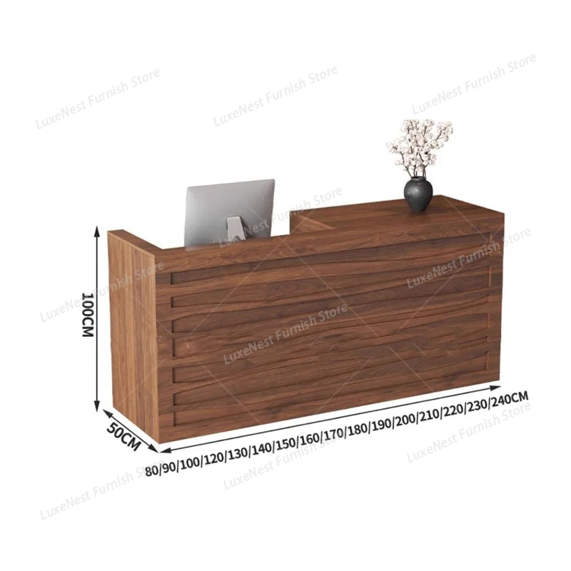 Office Beauty Reception Desk L - Office Furniture Logo 评论和价格