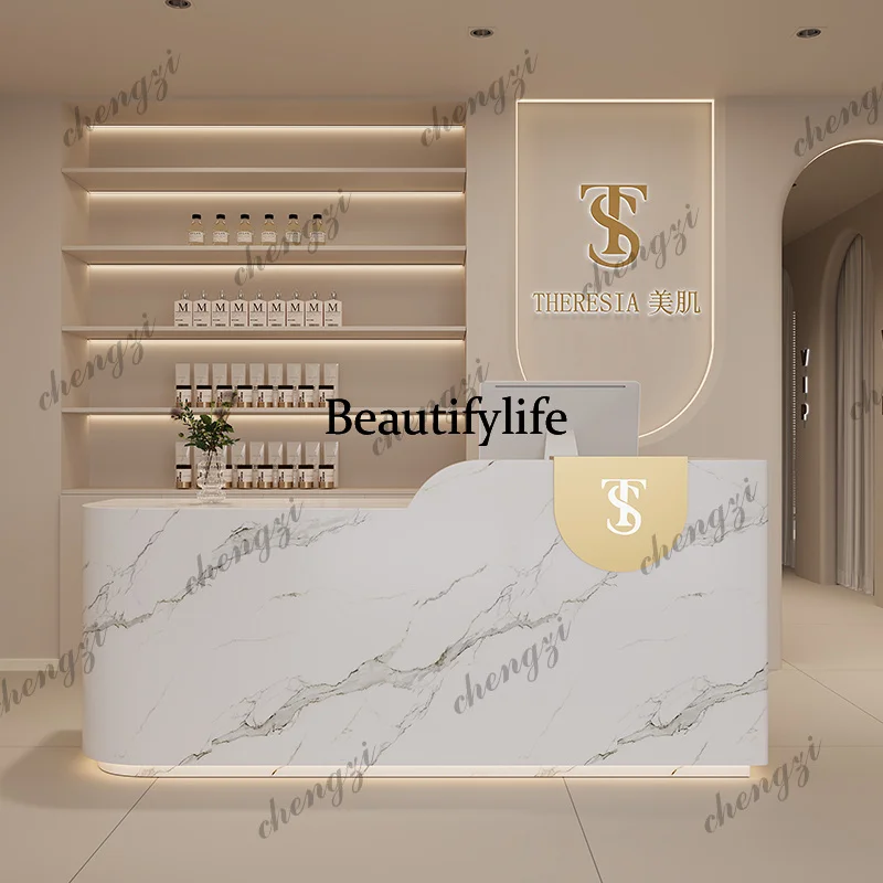 01A Large Counter Logo Recepti - Office Furniture Logo 评论和价格