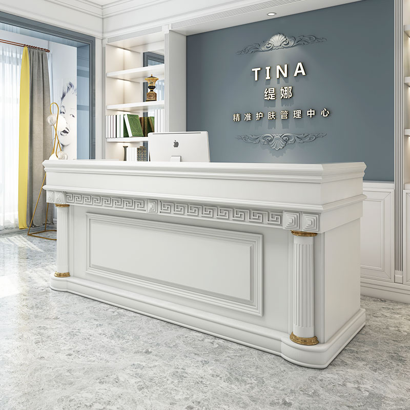 Large Beauty Clinic Reception  - Office Furniture Logo 评论和价格