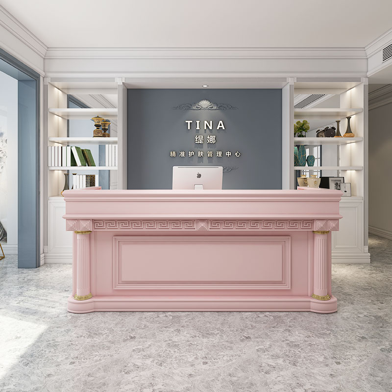 Large Beauty Clinic Reception  - Office Furniture Logo 评论和价格