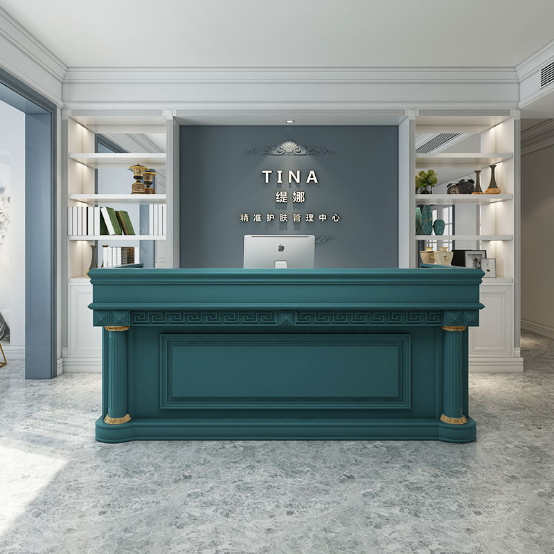 Large Beauty Clinic Reception  - Office Furniture Logo 评论和价格