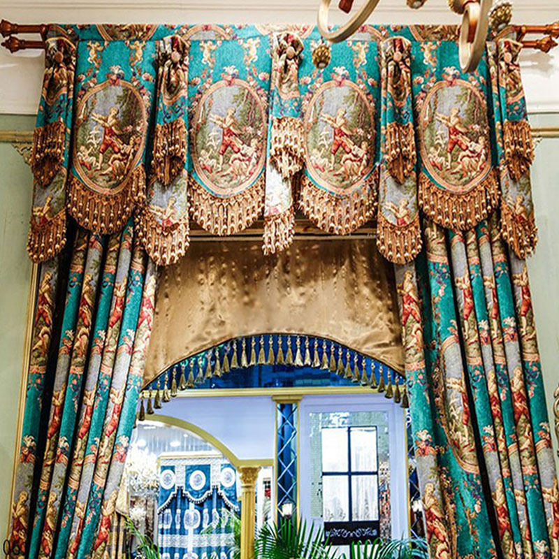 Luxury Turquoise Green Curtain - Office Furniture Hong Kong 评论和价格