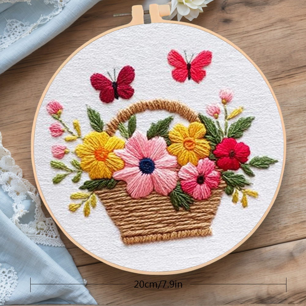 EverShine Embroidery Kit Daisy - Paper Basket Mesh 评论和价格