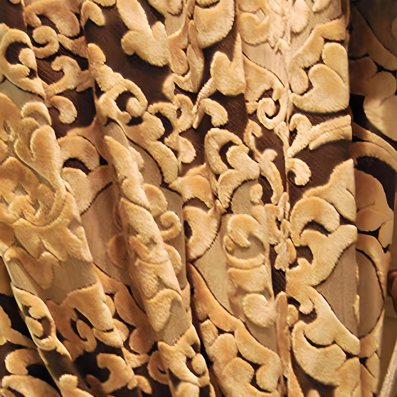 Gold Blackout Curtains 3D Blac - Office Furniture Hong Kong 评论和价格