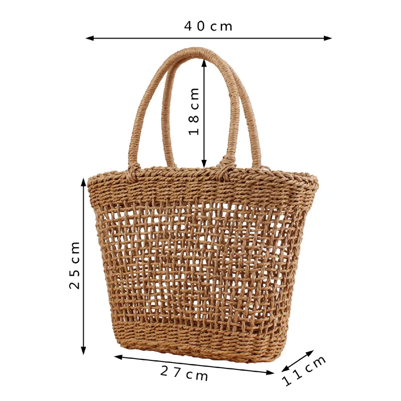 Handmade Women's Handbag Bohem - Paper Basket Mesh 评论和价格