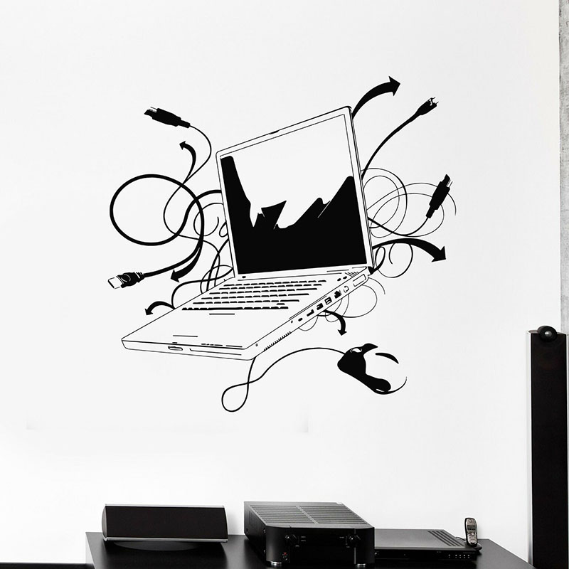 Laptop Wall Decal Computer Onl - Office Furniture Online 评论和价格